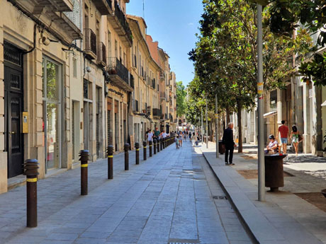 El carrer de Santa Clara