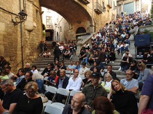 Festival Strenes 2023. Concert de B1n0 a la pujada de Sant Dom&egrave;nec