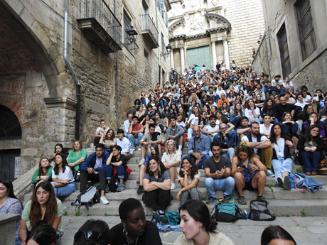 Festival Strenes 2023. Concert de Socunbohemio a la pujada de Sant Dom&egrave;nec