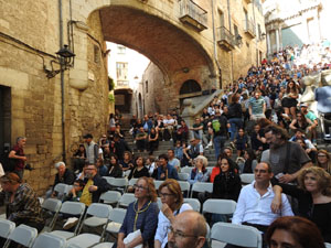 Festival Strenes 2023. Concert de Le Nais a la pujada de Sant Dom&egrave;nec