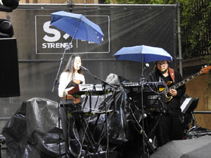 Festival Strenes 2023. Concert de Sara Terraza a la pujada de Sant Dom&egrave;nec