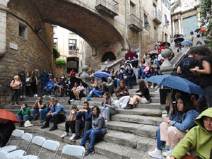 Festival Strenes 2023. Concert de Sara Terraza a la pujada de Sant Dom&egrave;nec
