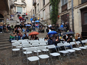 Festival Strenes 2023. Concert de Sara Terraza a la pujada de Sant Dom&egrave;nec