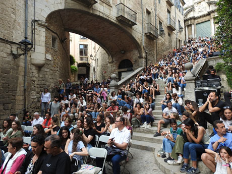 Festival Strenes 2023. Concert de Ven'nus a la pujada de Sant Dom&egrave;nec