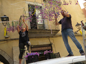 Temps de Flors 2023. Making of de l'esdeveniment