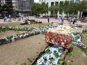 Temps de Flors 2023. Pla&ccedil;a Miquel Santal&oacute;