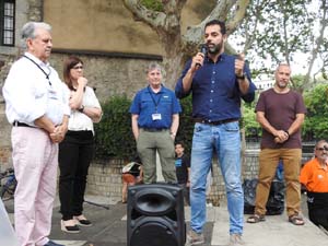 Bateig i estrena del gegant&oacute; La Lleona