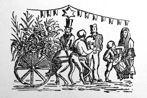 La cercavila del Tarl&agrave; de l'Argenteria