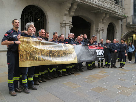 180 anys dels bombers de Girona