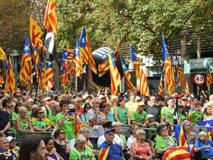 Diada Nacional 2024. Manifestaci&oacute; unit&agrave;ria per la Independ&egrave;ncia