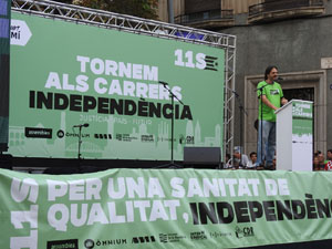 Diada Nacional 2024. Manifestaci&oacute; unit&agrave;ria per la Independ&egrave;ncia