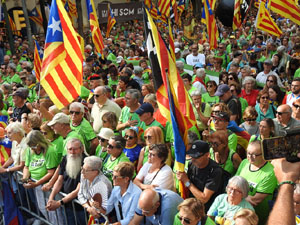 Diada Nacional 2024. Manifestaci&oacute; unit&agrave;ria per la Independ&egrave;ncia
