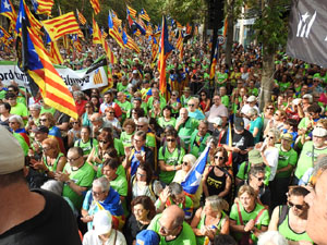 Diada Nacional 2024. Manifestaci&oacute; unit&agrave;ria per la Independ&egrave;ncia