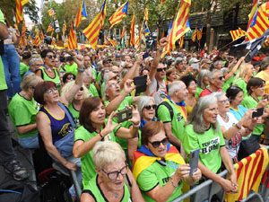 Diada Nacional 2024. Manifestaci&oacute; unit&agrave;ria per la Independ&egrave;ncia