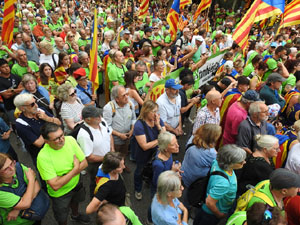 Diada Nacional 2024. Manifestaci&oacute; unit&agrave;ria per la Independ&egrave;ncia