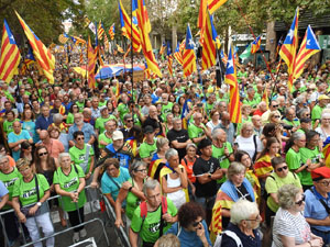 Diada Nacional 2024. Manifestaci&oacute; unit&agrave;ria per la Independ&egrave;ncia