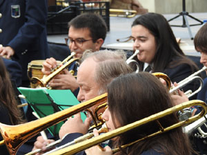 Fires de Sant Narc&iacute;s 2023. Concert de Girona Banda Band i la mallorquina Filharm&ograve;nica Porrerenca