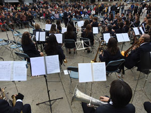 Fires de Sant Narc&iacute;s 2023. Concert de Girona Banda Band i la mallorquina Filharm&ograve;nica Porrerenca