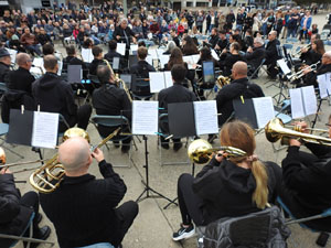 Fires de Sant Narc&iacute;s 2023. Concert de Girona Banda Band i la mallorquina Filharm&ograve;nica Porrerenca