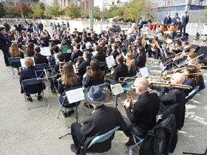 Fires de Sant Narc&iacute;s 2023. Concert de Girona Banda Band i la mallorquina Filharm&ograve;nica Porrerenca