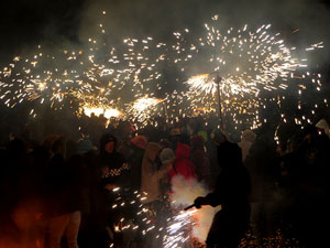 Fires de Sant Narc&iacute;s 2023. Correfoc amb els Diables de l'Onyar