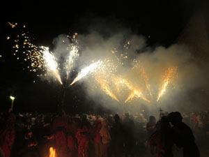 Fires de Sant Narc&iacute;s 2023. Correfoc amb els Diables de l'Onyar