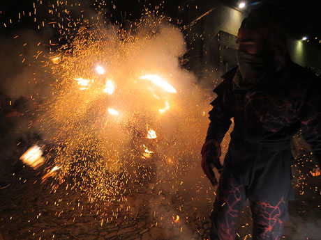Fires de Sant Narc&iacute;s 2023. Correfoc amb els Diables de l'Onyar