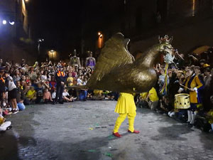 Ball de l'&agrave;liga, capgrossos i gegants