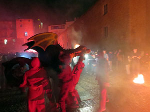 Fires de Sant Narc&iacute;s 2024. Correfoc amb els Diables de l'Onyar