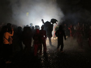 Fires de Sant Narc&iacute;s 2024. Correfoc amb els Diables de l'Onyar