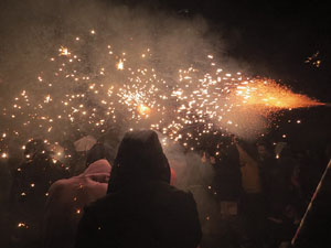 Fires de Sant Narc&iacute;s 2024. Correfoc amb els Diables de l'Onyar