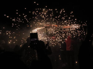 Fires de Sant Narc&iacute;s 2024. Correfoc amb els Diables de l'Onyar