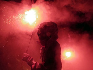 Fires de Sant Narc&iacute;s 2024. Correfoc amb els Diables de l'Onyar