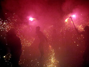 Fires de Sant Narc&iacute;s 2024. Correfoc amb els Diables de l'Onyar