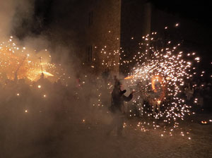 Fires de Sant Narc&iacute;s 2024. Correfoc amb els Diables de l'Onyar