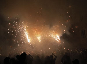Fires de Sant Narc&iacute;s 2024. Correfoc amb els Diables de l'Onyar