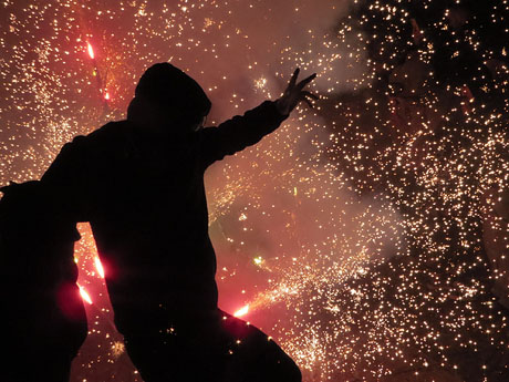 Fires de Sant Narc&iacute;s 2024. Correfoc amb els Diables de l'Onyar