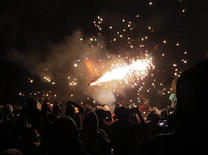 Fires de Sant Narc&iacute;s 2024. Correfoc amb els Diables de l'Onyar