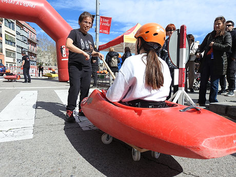 XII Jornada de l'Esport Femen&iacute; 2024 a la pla&ccedil;a Salvador Espriu i la de Francesc Calvet i Rubalcaba