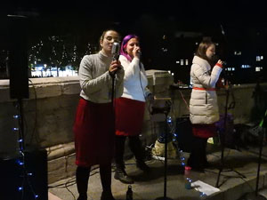 Nadal 2023. Girona Christmas Swing. Actuaci&oacute; de The Lolita's Sisters