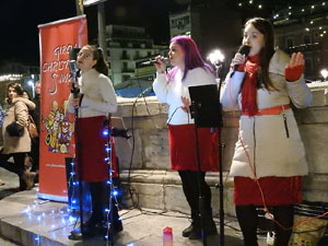 Nadal 2023. Girona Christmas Swing. Actuaci&oacute; de The Lolita's Sisters