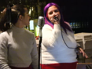 Nadal 2023. Girona Christmas Swing. Actuaci&oacute; de The Lolita's Sisters