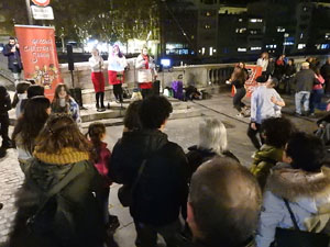 Nadal 2023. Girona Christmas Swing. Actuaci&oacute; de The Lolita's Sisters