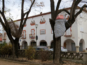 Nadal 2023 a Girona. Home dels Nassos al barri de Sant Narc&iacute;s