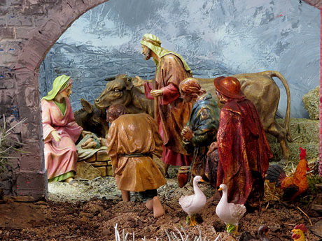 Nadal 2023 a Girona. El pessebre de l'Ajuntament