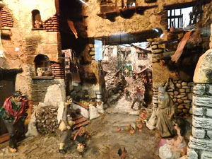 Nadal 2023 a Girona. Exposici&oacute; de pessebres a la Carbonera, organitzada per l'Associaci&oacute; de Pessebristes de Girona