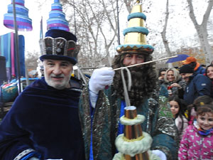 Reis 2024. El campament reial al camp de Mart al parc de la Devesa