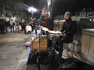 Nadal 2023. Girona Christmas Swing. Actuaci&oacute; de Pau Morales