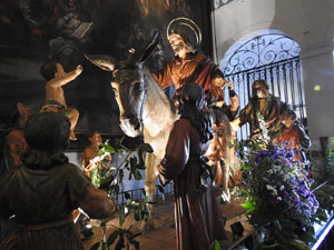Setmana Santa 2024 a Girona. Exposanta a l'esgl&eacute;sia dels Dolors