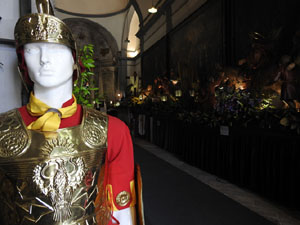Setmana Santa 2024 a Girona. Exposanta a l'esgl&eacute;sia dels Dolors